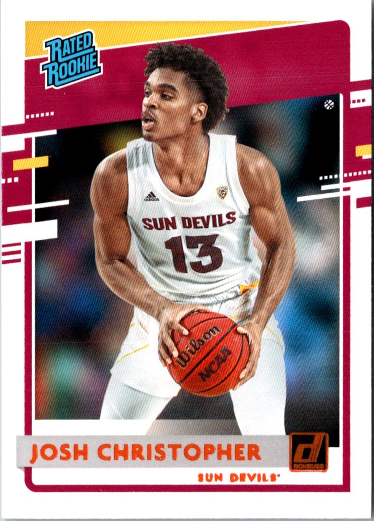 2021 Panini Chronicles Draft Picks Pink Josh Christopher