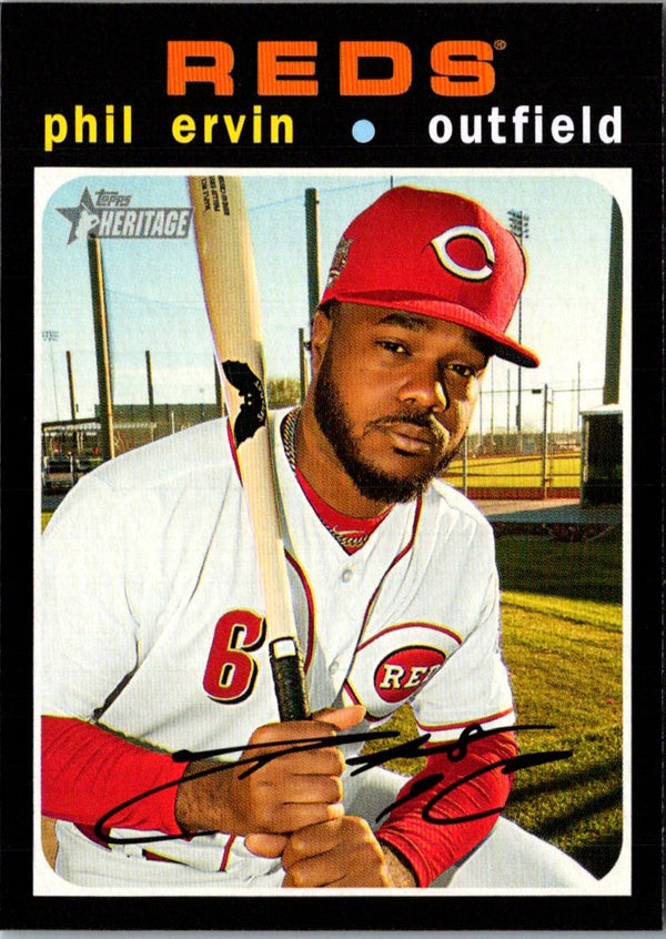 2020 Topps Heritage Phil Ervin #302