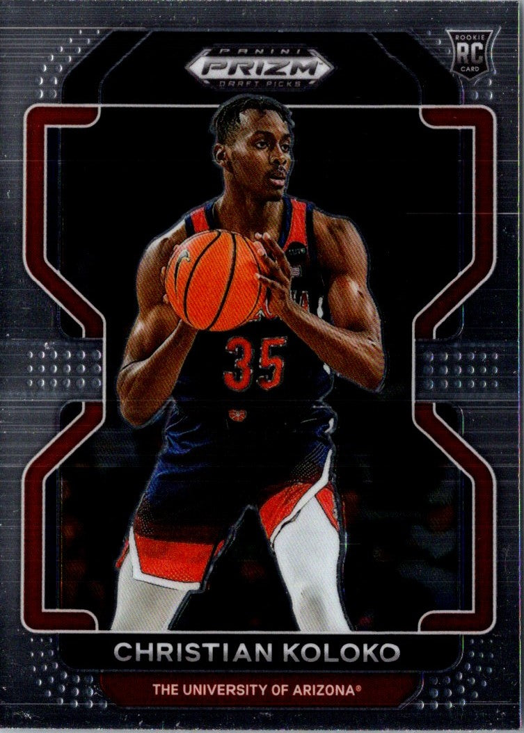 2022 Panini Prizm Draft Picks Christian Koloko