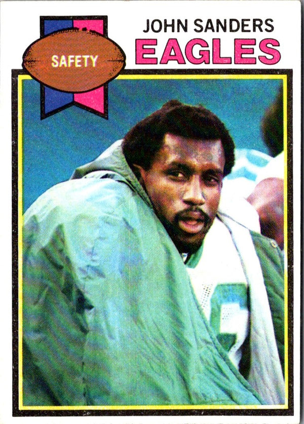 1979 Topps Cream Colored Back John Sanders #54