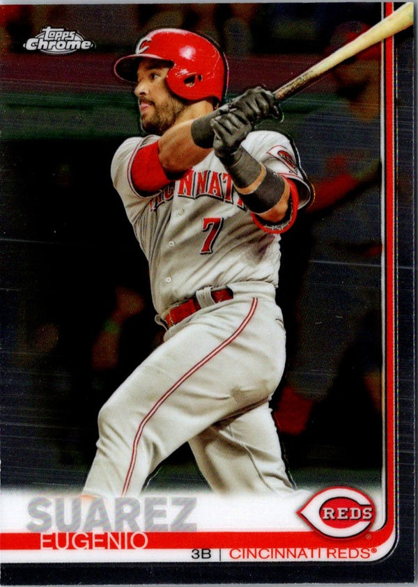 2019 Topps Chrome Eugenio Suarez #80