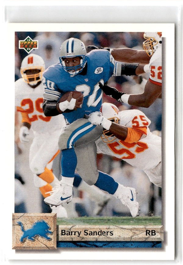 1992 Upper Deck Barry Sanders #155