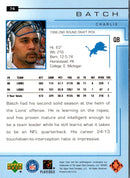 2000 Upper Deck Charlie Batch
