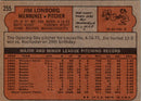 1972 Topps Jim Lonborg