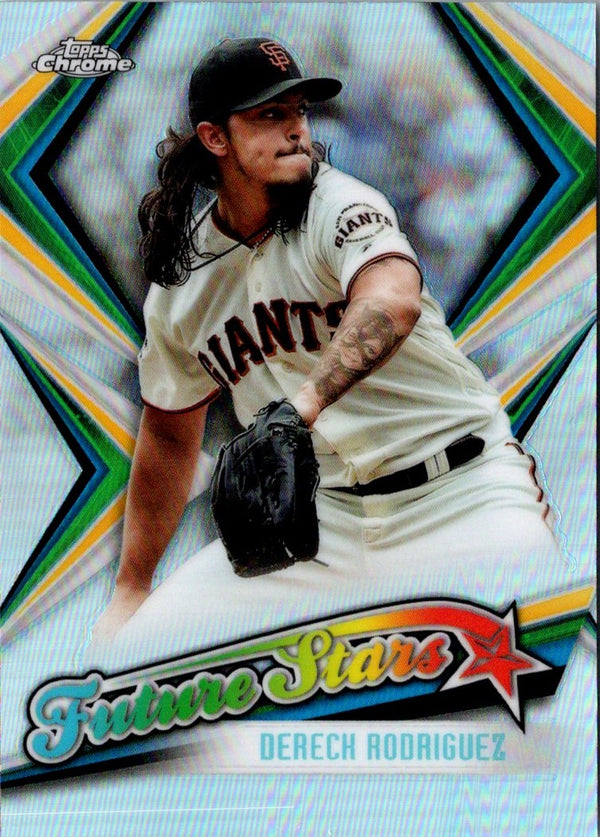 2019 Topps Chrome Future Stars Dereck Rodriguez #FS-8