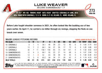 2022 Topps 1st Edition Luke Weaver #273