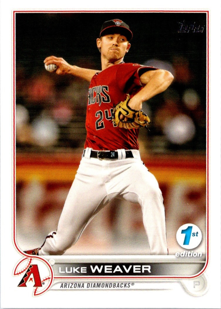 2022 Topps 1st Edition Luke Weaver