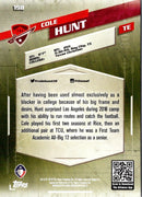 2019 Topps AAF Red Cole Hunt