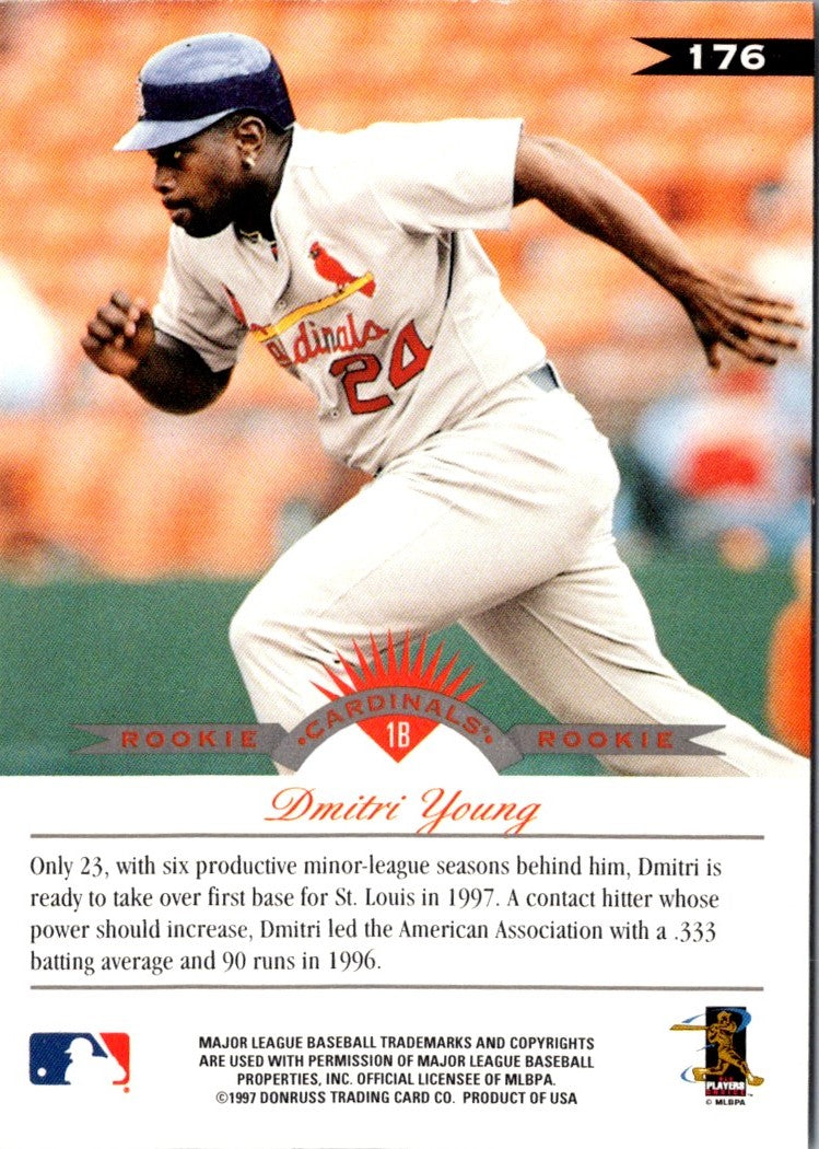 1997 Leaf Dmitri Young