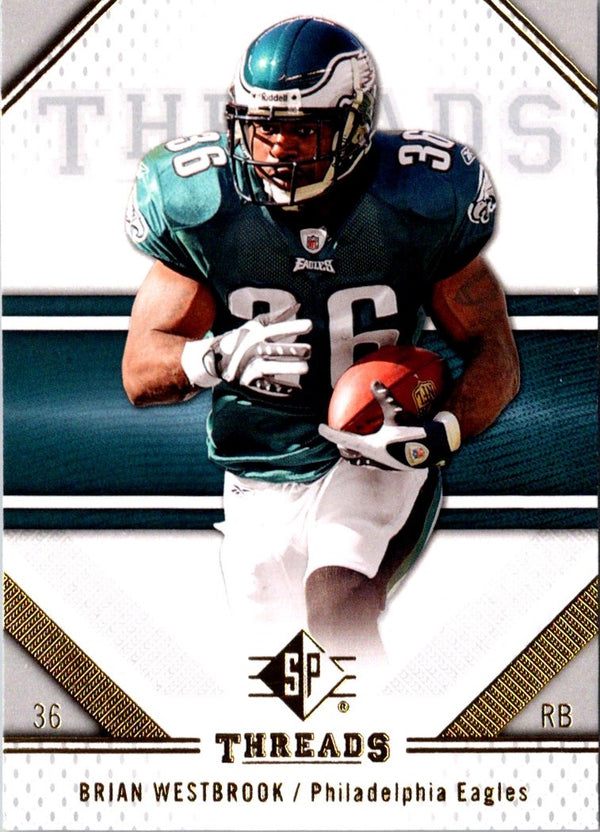 2009 SP Threads Brian Westbrook #14