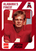 1989 Collegiate Collection Alabama Coke 580 Keith Pugh #251