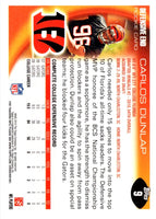 2010 Topps Carlos Dunlap #9 Rookie