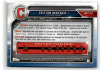2019 Bowman Chrome Prospects Triston McKenzie #BCP-40