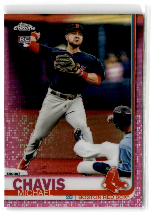 2019 Topps Chrome Update Edition Michael Chavis #27 Rookie