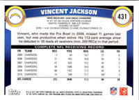 2011 Topps Vincent Jackson #431