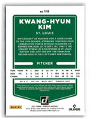 2021 Donruss Holo Orange Kwang-Hyun Kim