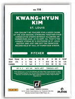 2021 Donruss Holo Orange Kwang-Hyun Kim #110
