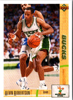 1991 Upper Deck Alvin Robertson #244