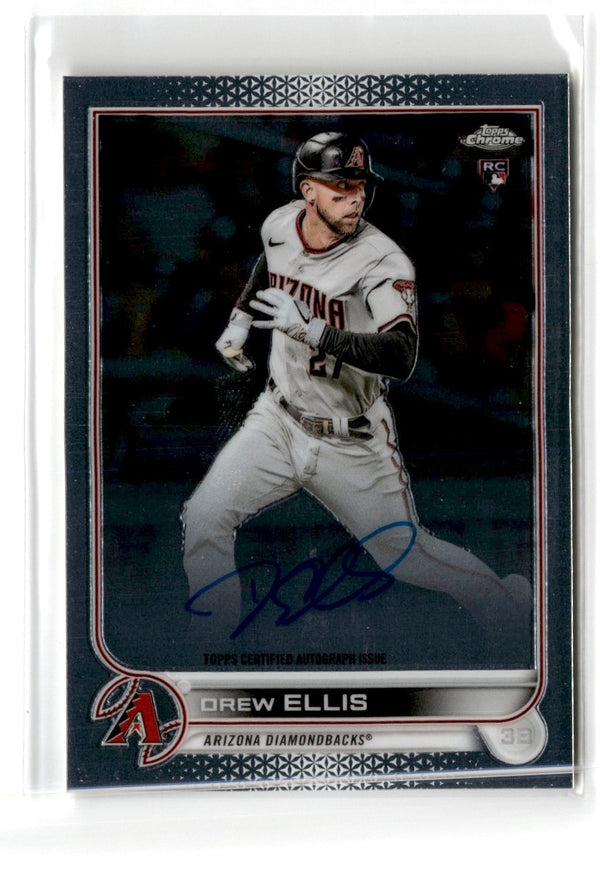 2022 Panini Chronicles Luminance Drew Ellis #6 Rookie Autograph