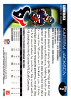 2010 Topps Kareem Jackson #2 Rookie