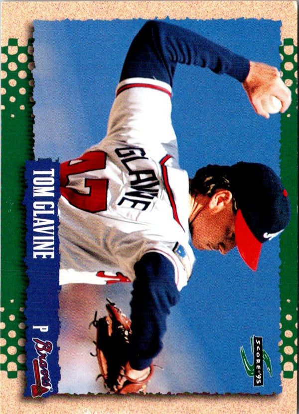 1995 Score Tom Glavine #434