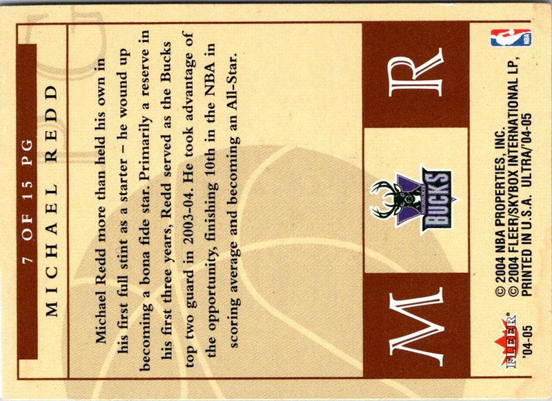 2004 Ultra Point Gods Michael Redd