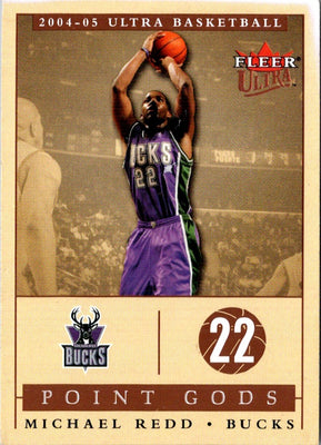 2004 Ultra Point Gods Michael Redd #7 PG