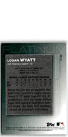 2020 Bowman Platinum Top Logan Wyatt #TOP-41