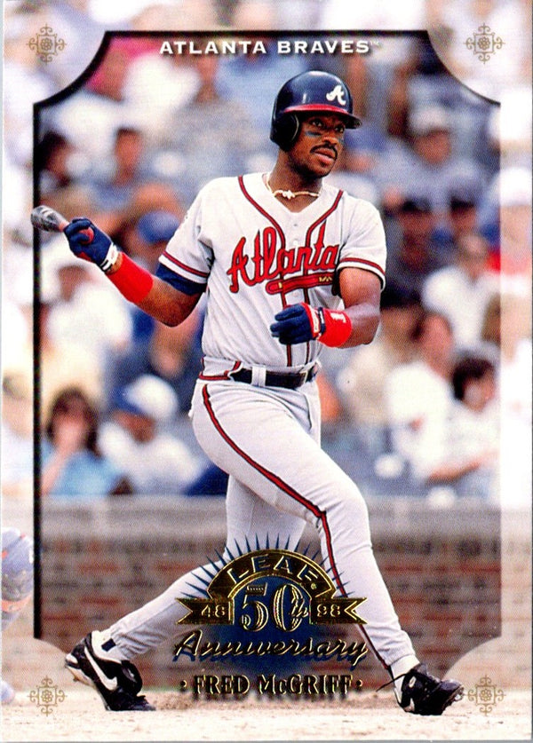 1998 Leaf Fred McGriff #137
