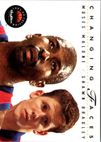 1993 SkyBox Moses Malone/Shawn Bradley #311