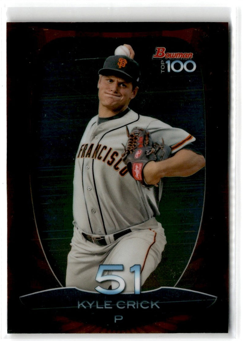 2013 Bowman Top 100 Prospects Kyle Crick