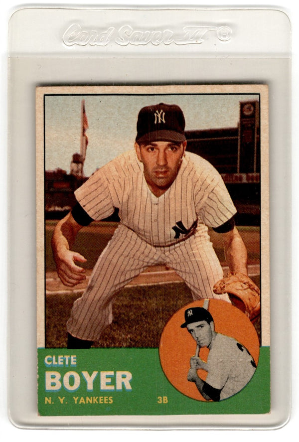 1963 Topps Clete Boyer #361 VG-EX