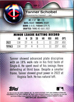 2023 Bowman Platinum Top Prospects Tanner Schobel #TOP-2