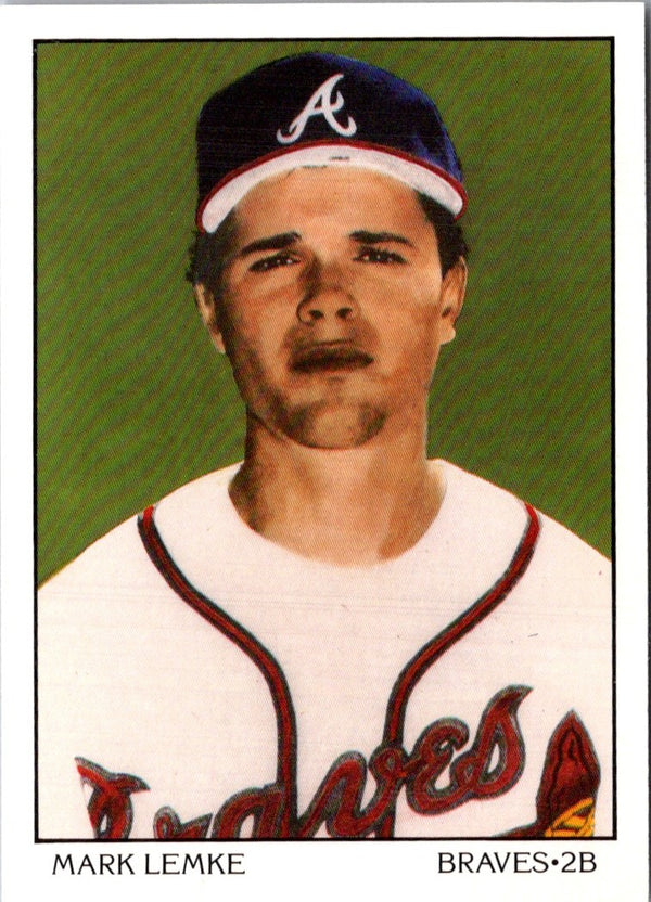 1990 Score Rookie Dream Team Mark Lemke #B5