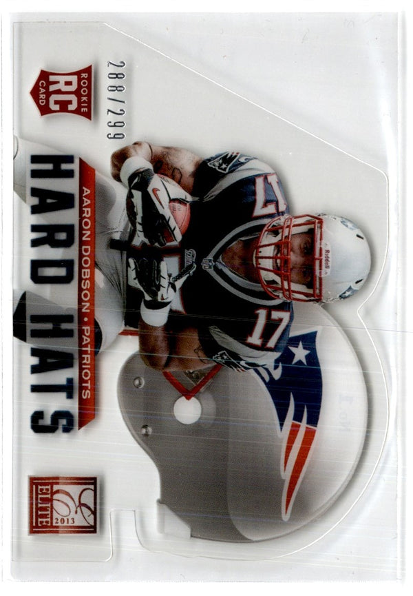 2013 Panini Elite Rookie Hard Hats Aaron Dobson #1 288/299