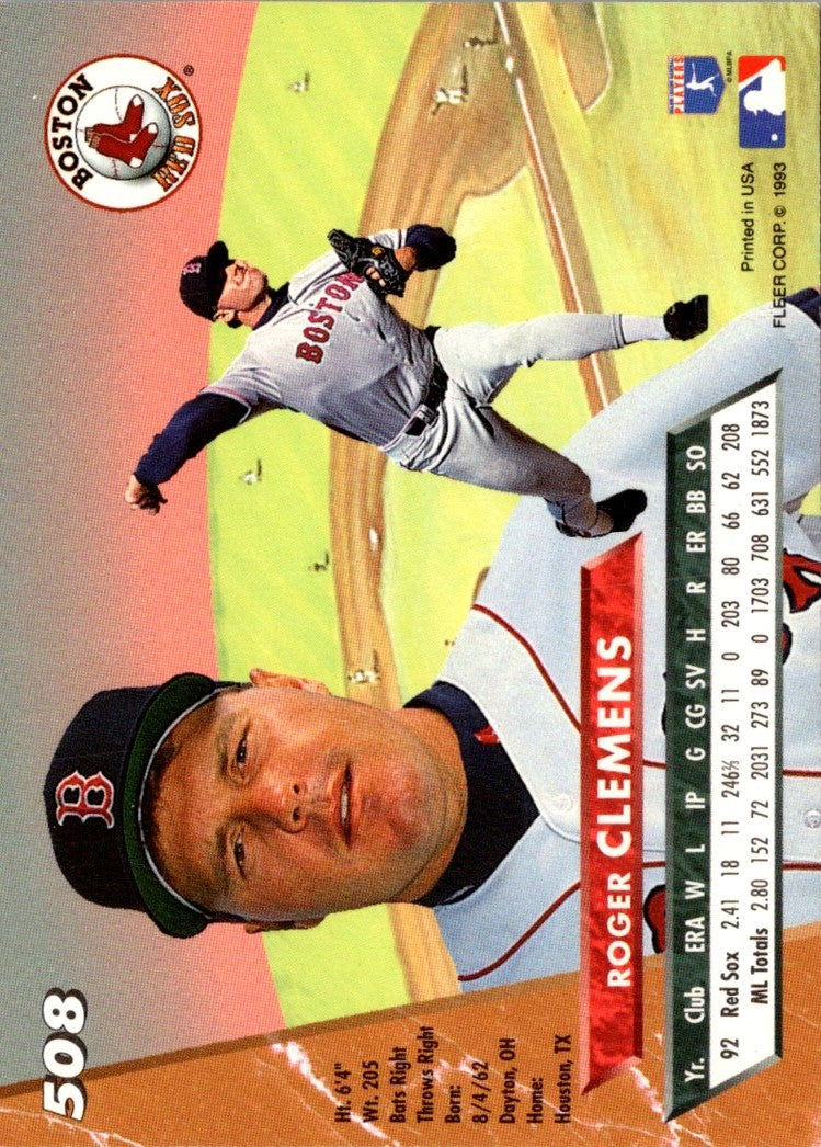1993 Ultra Roger Clemens