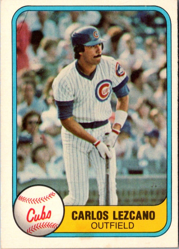 1981 Fleer Carlos Lezcano #307 Rookie