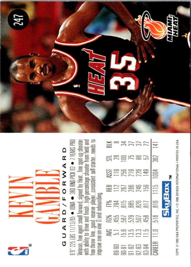 1994 SkyBox Kevin Willis