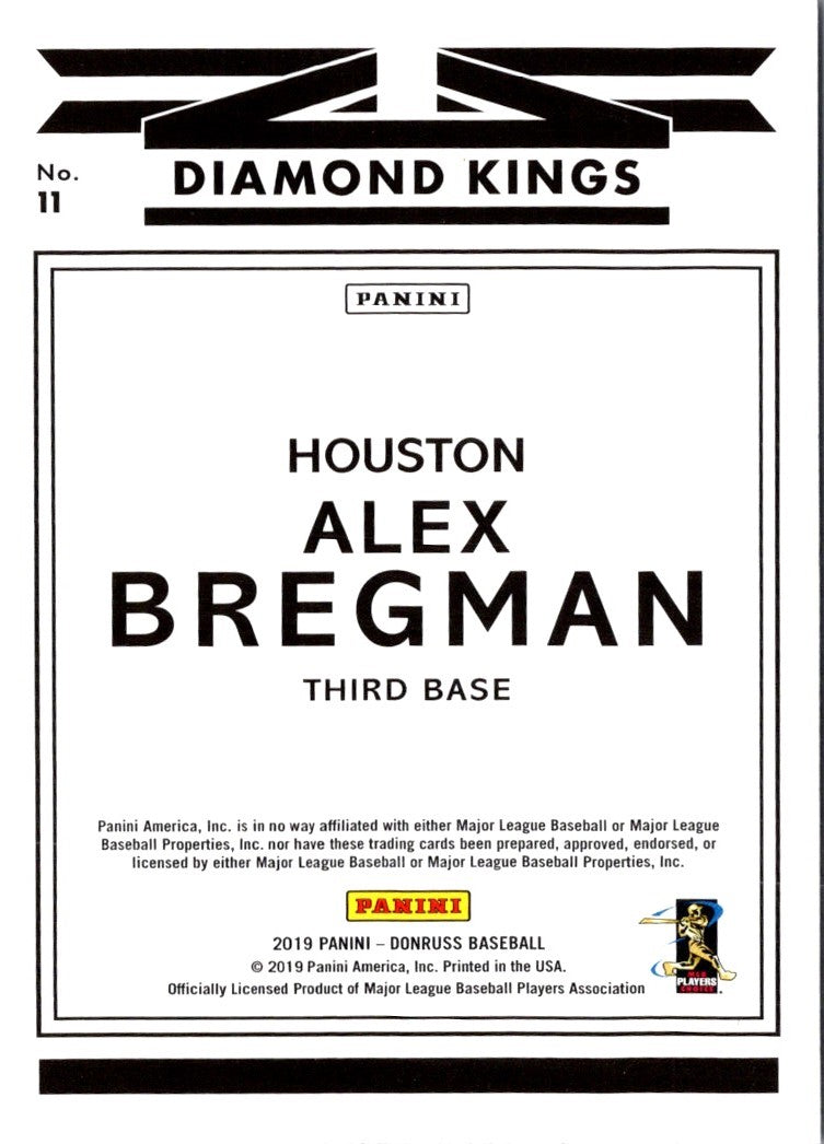 2019 Donruss Alex Bregman