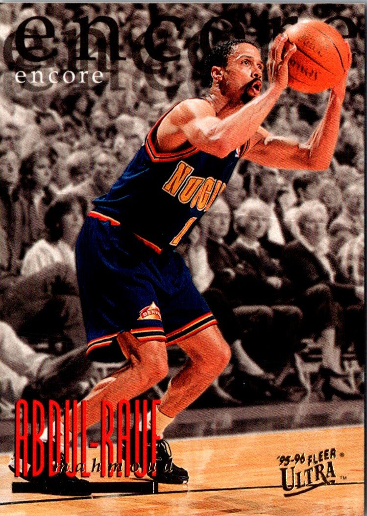 1995 Ultra Mahmoud Abdul-Rauf
