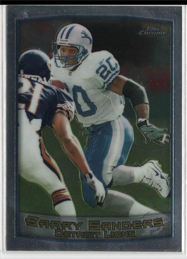 1999 Topps Chrome Barry Sanders #25