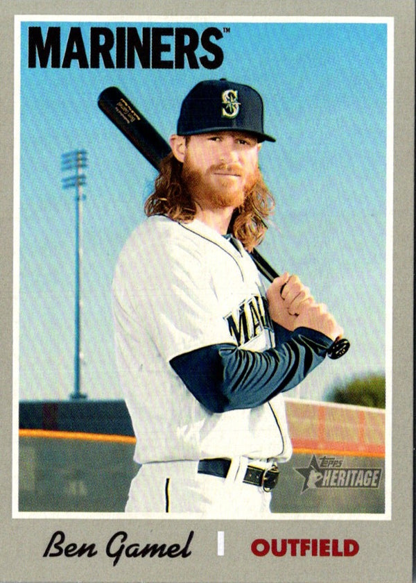 2019 Topps Heritage Ben Gamel #301