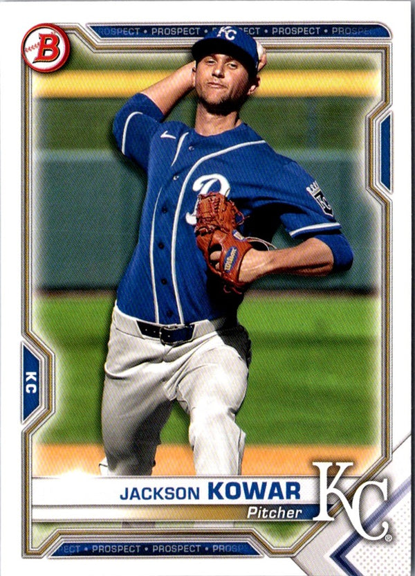 2021 Bowman Prospects Jackson Kowar #BP-43