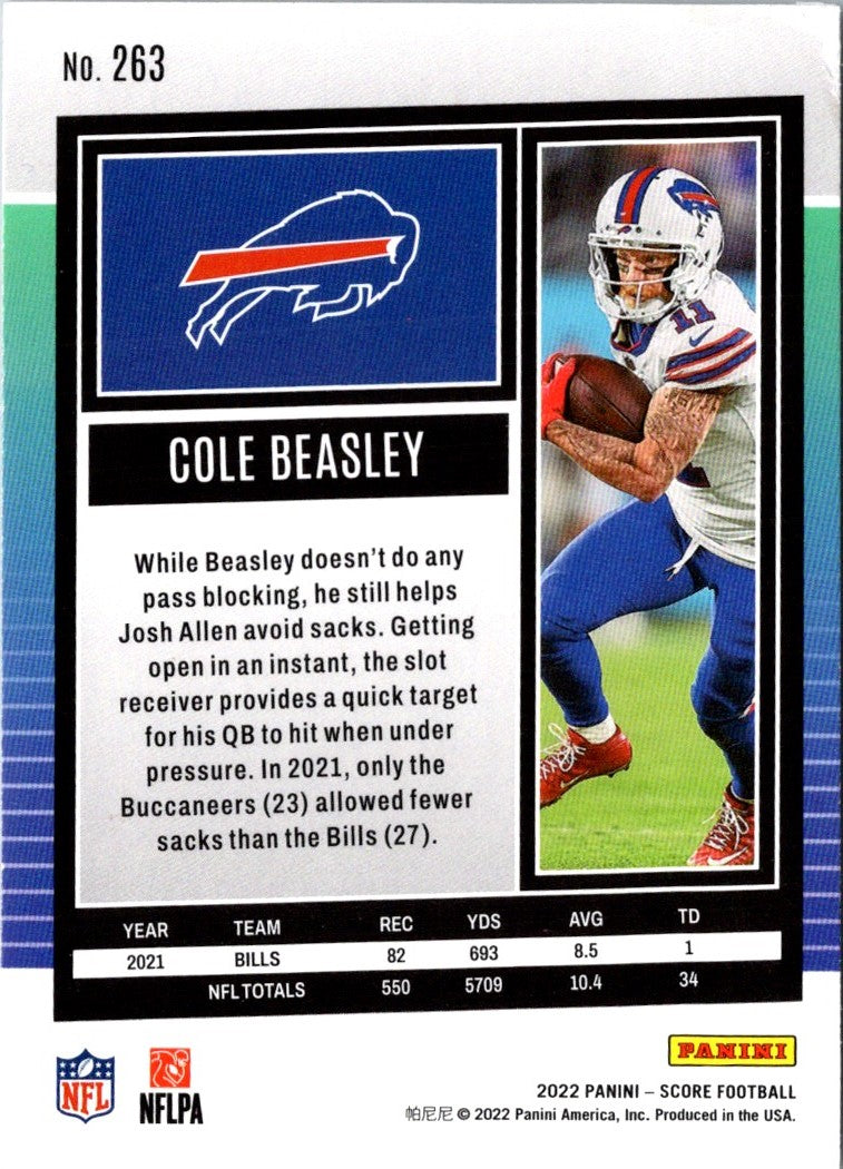 2022 Score Cole Beasley