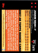 2007 Topps Rookie Set Joakim Noah