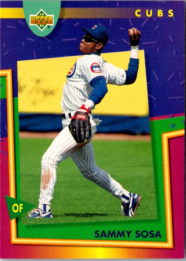 1993 Upper Deck Fun Pack Sammy Sosa #85