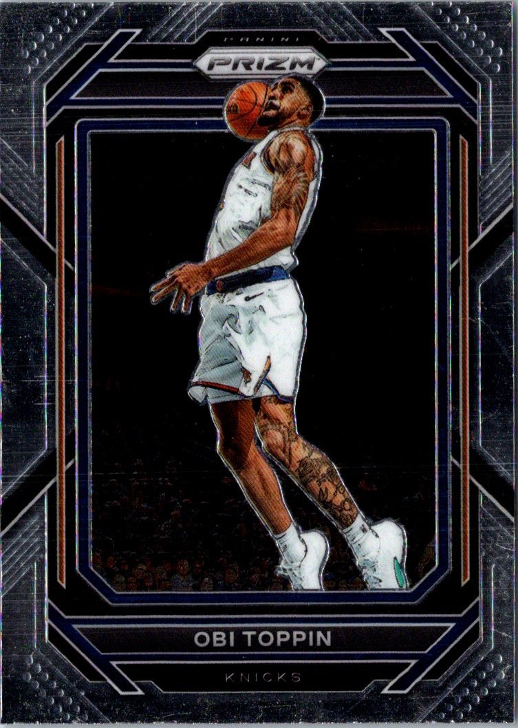 2022 Panini Prizm Blue Obi Toppin