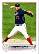 2022 Topps Chrome Logofractor Edition Stephen Strasburg