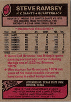 1977 Topps Steve Ramsey #473
