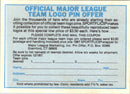 1987 Sportflics Team Preview Logo Trivia Team Logo All-Time Team Leaders